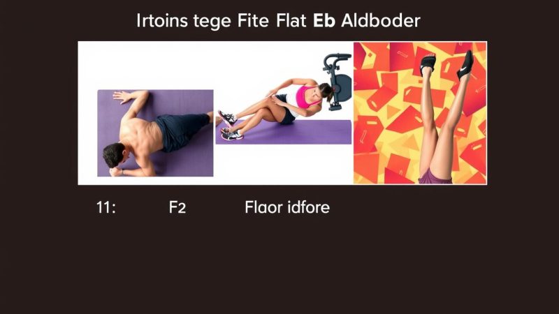 3 effektive Übungen für einen flachen Bauch