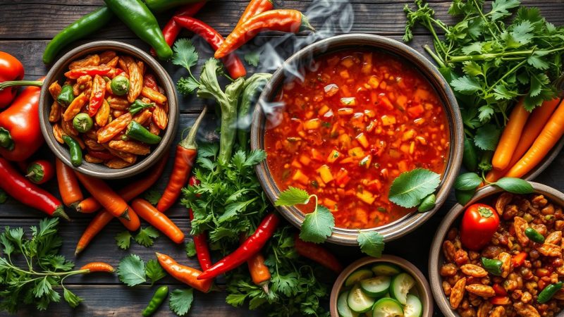 Scharfes, vitaminreiches Essen: Die Vorteile