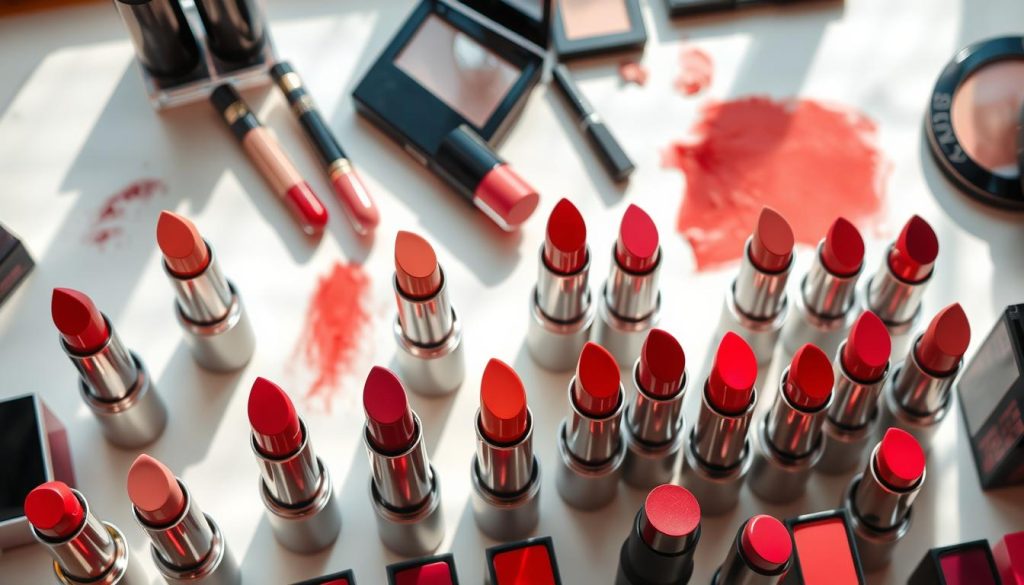 Lippenstiftfarben