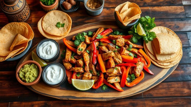 Hausgemachte Fajitas – Leckeres Mexikanisches Essen zu Hause