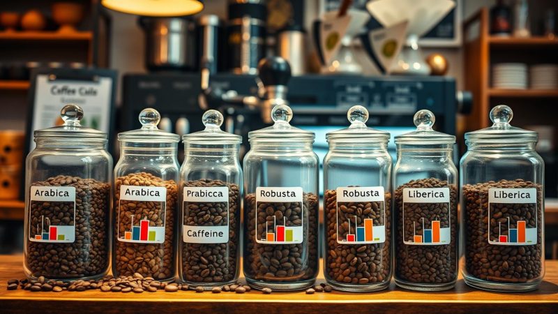 Die Koffeinunterschiede in verschiedenen Kaffeesorten erklärt