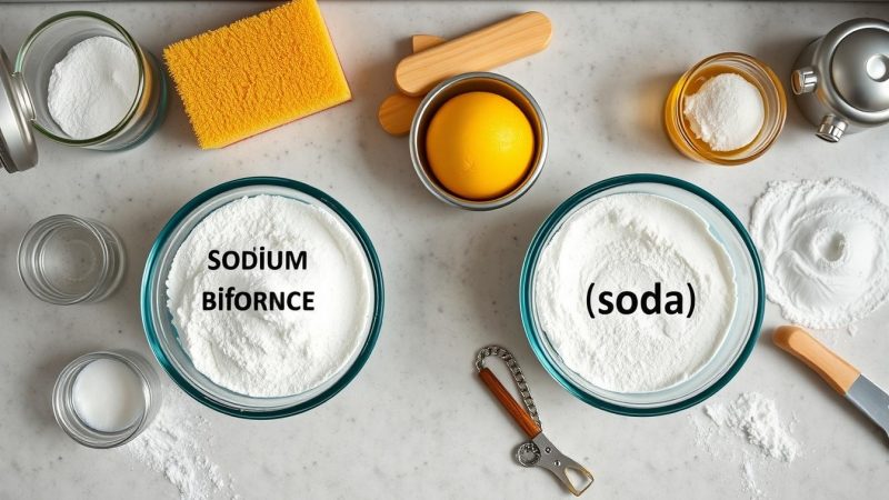 Natron vs. Soda: Alles Wichtige zu den Haushaltsklassikern