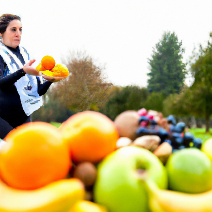 alt_text: Happy, fit people enjoying healthy activities outdoors with fresh foods and vibrant surroundings.