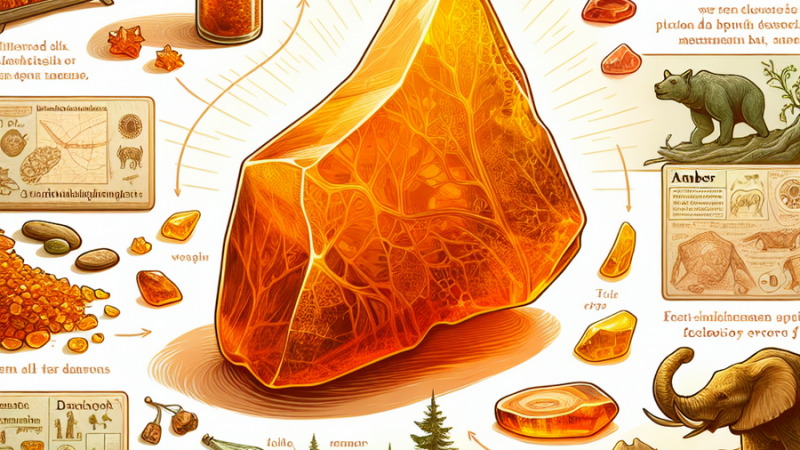 Was ist Amber – Geheimnisse, Geschichte und Nutzen von fossilem Baumharz
