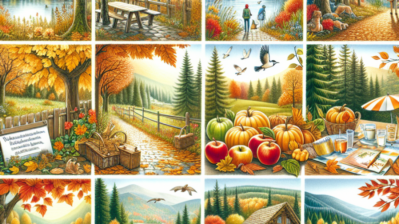 Herbstliche Abenteuer: 6 unvergessliche Ausflüge, die dich in die Natur locken