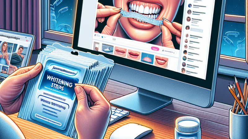 Zahn-Bleaching mit Whitening Strips Zuhause – Risiken und Sicherheit im Vergleich