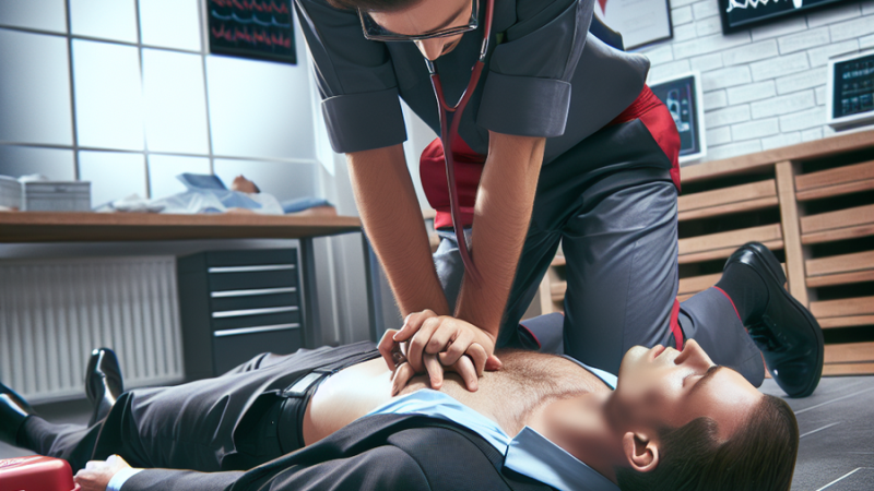 Herzdruckmassage richtig anwenden: Leben retten in Sekunden zählt