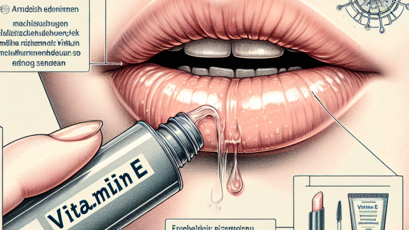 Vitamin E in der Lippenpflege: Wirkung, Risiken und sinnvolle Anwendung