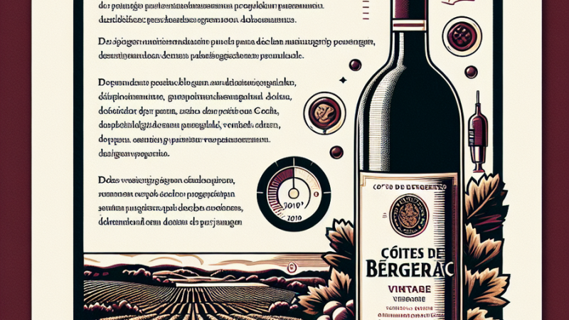 Côtes de Bergerac im Fokus: Warum Château Monestier la Tour 2019 jetzt auffällt
