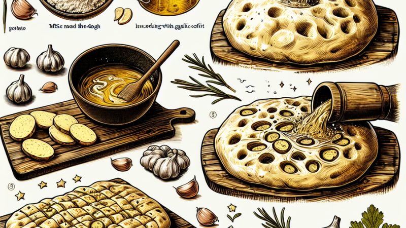Knoblauch‑Confit‑Focaccia mit Erdäpfeln: Saftiges Rezept, Profi‑Tricks & Variationen (Stand: Mai 2026)