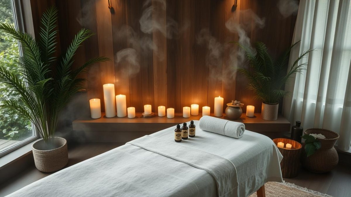 Aromamassage - Wohlbefinden