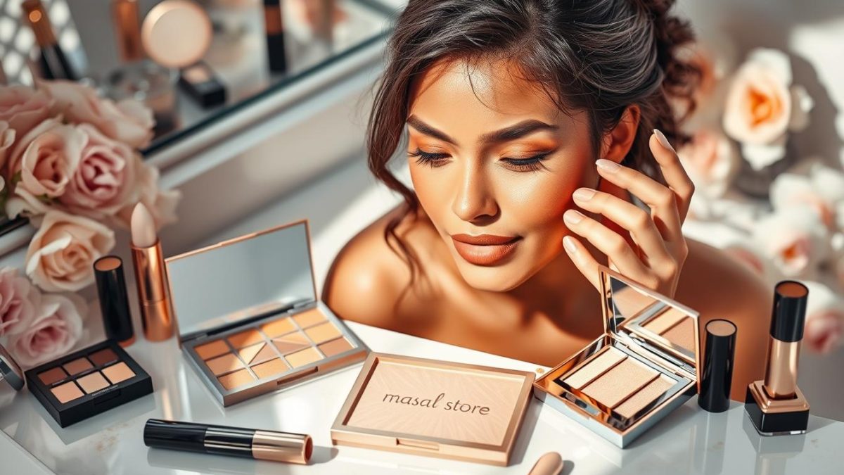 Highlighter richtig auftragen