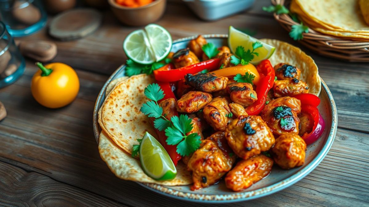 einfache Fajitas