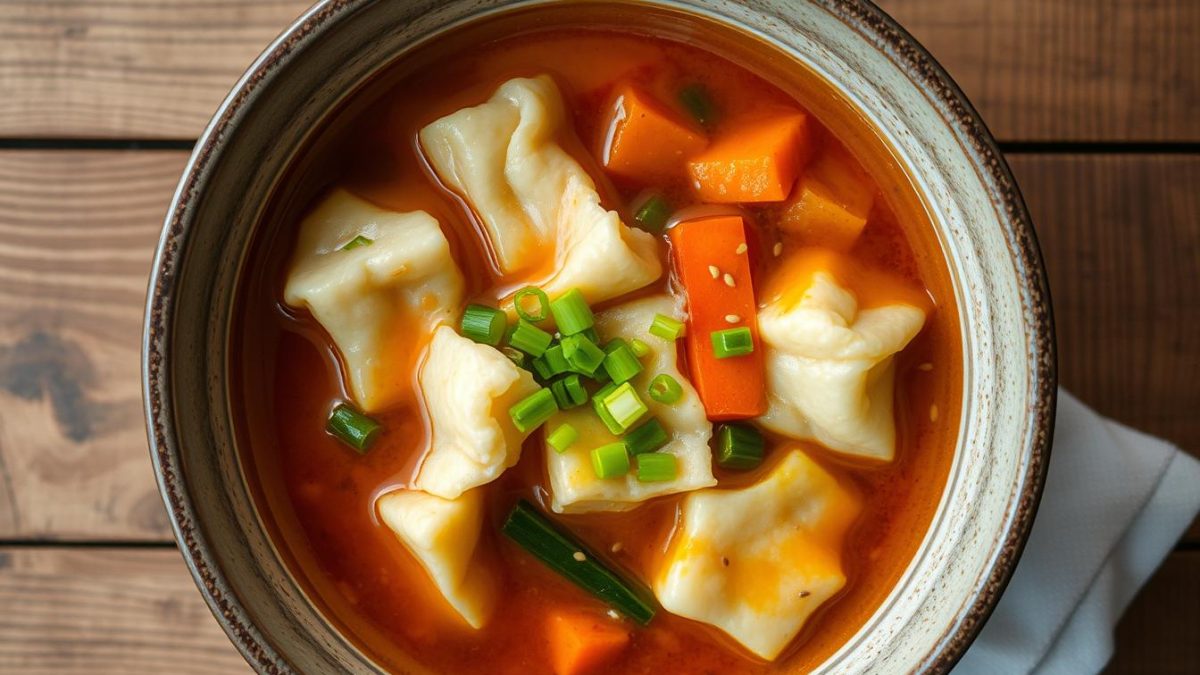 koreanisches gericht sujebi