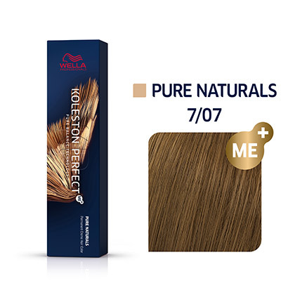 WELLA KOLESTON PERFECT Pure Naturals, Permanente Haarfarbe Friseur  7 07