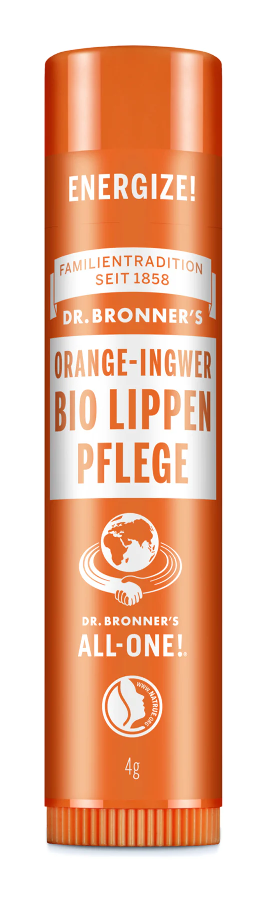 DR. BRONNER Lippenbalsam  Orange-Ingwer