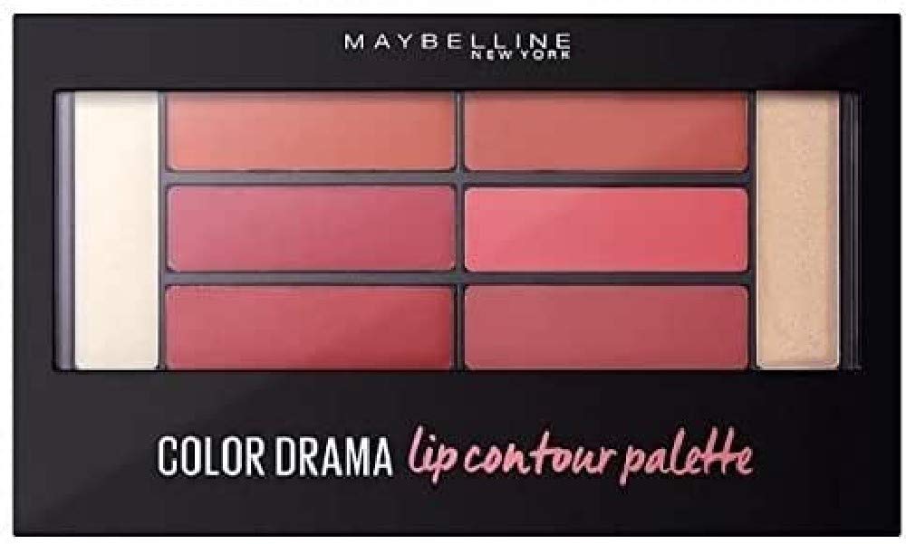 MAYBELLINE Color Sensational Lip Contour Palette 02 blushed bombshell