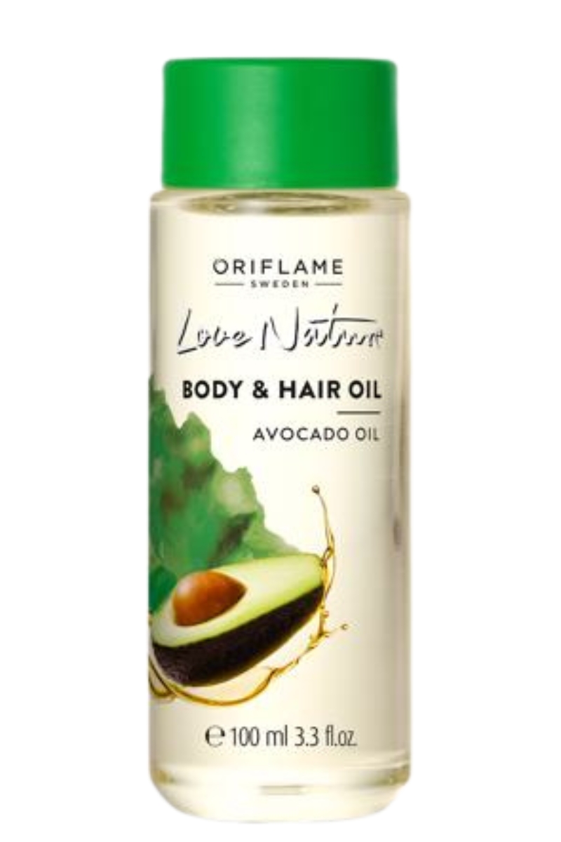 Love Nature Körper und Haar Öl Avocadoöl von Oriflame