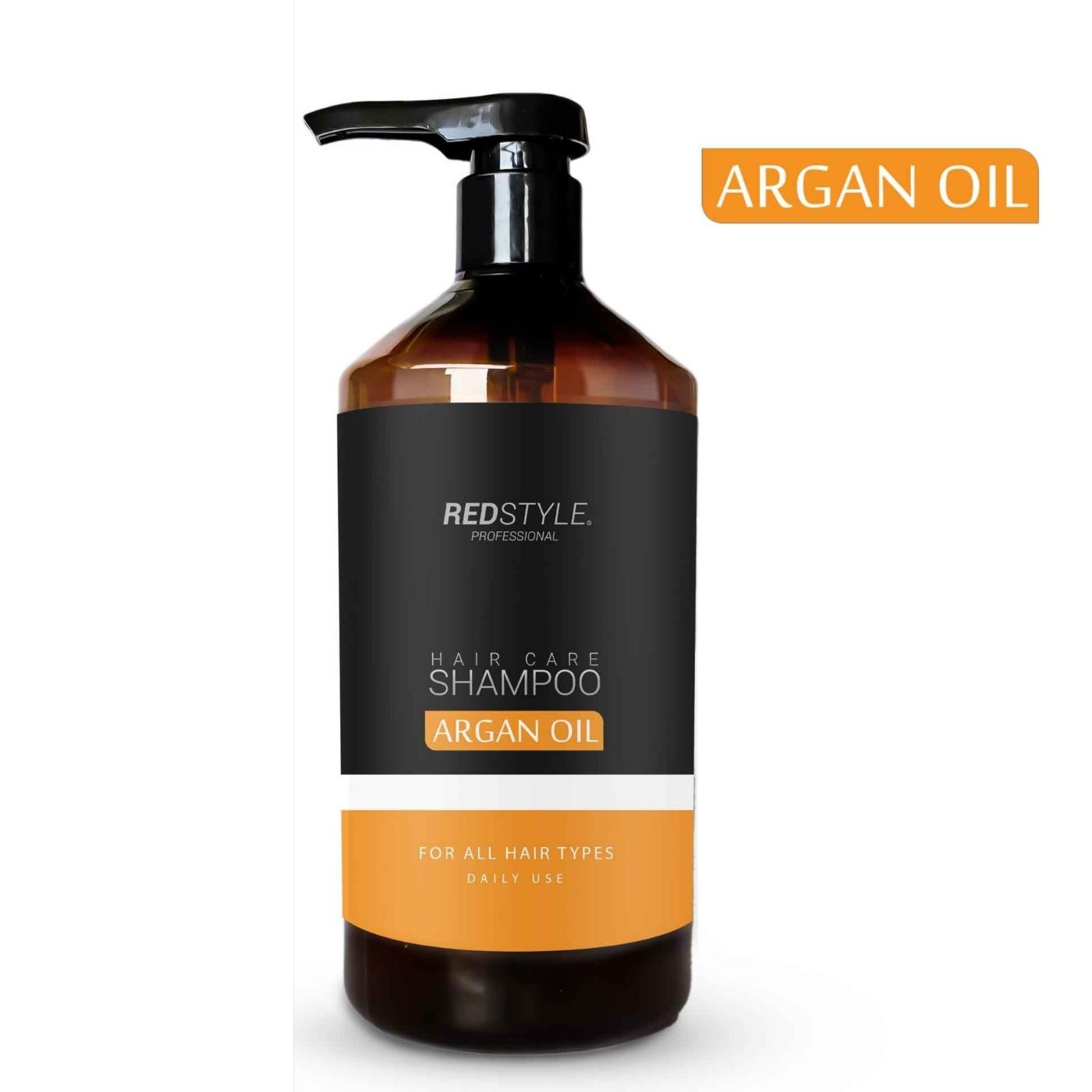 Redstyle Professional Argan Oil Shampoo, mit Arganöl und Vitaminen A und E für Haarwachstum und Volumen 2