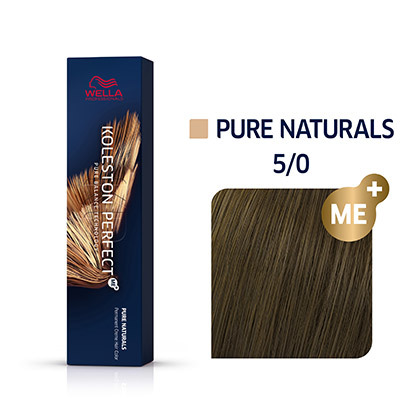 WELLA KOLESTON PERFECT Pure Naturals, Permanente Haarfarbe Friseur 5 0