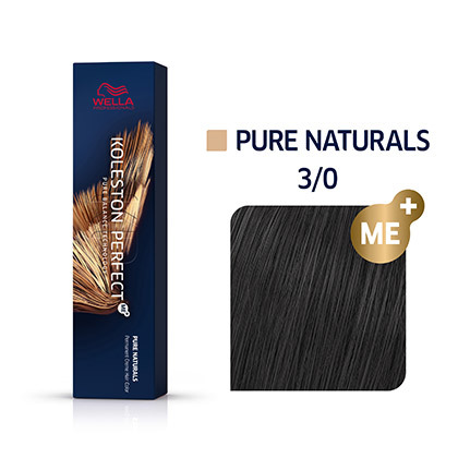 WELLA KOLESTON PERFECT Pure Naturals, Permanente Haarfarbe Friseur 3 0