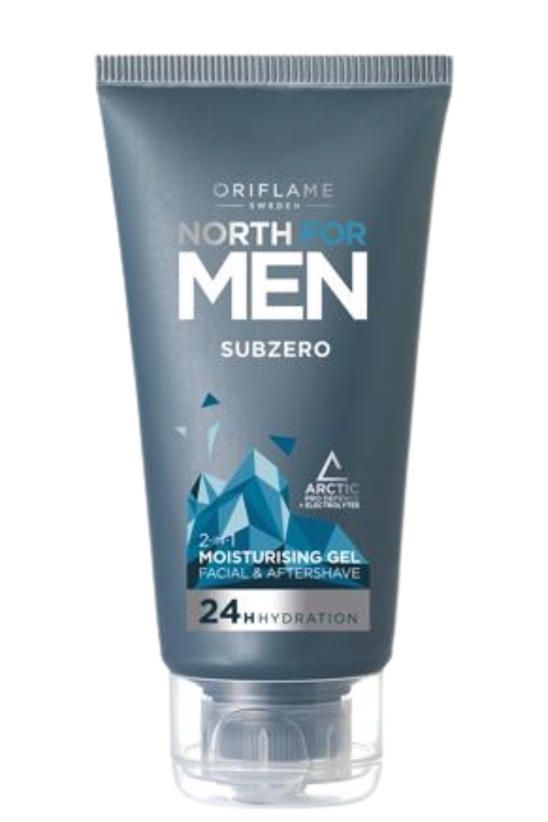 North For Men Subzero 2-in-1 Feuchtigkeitsgel von Oriflame