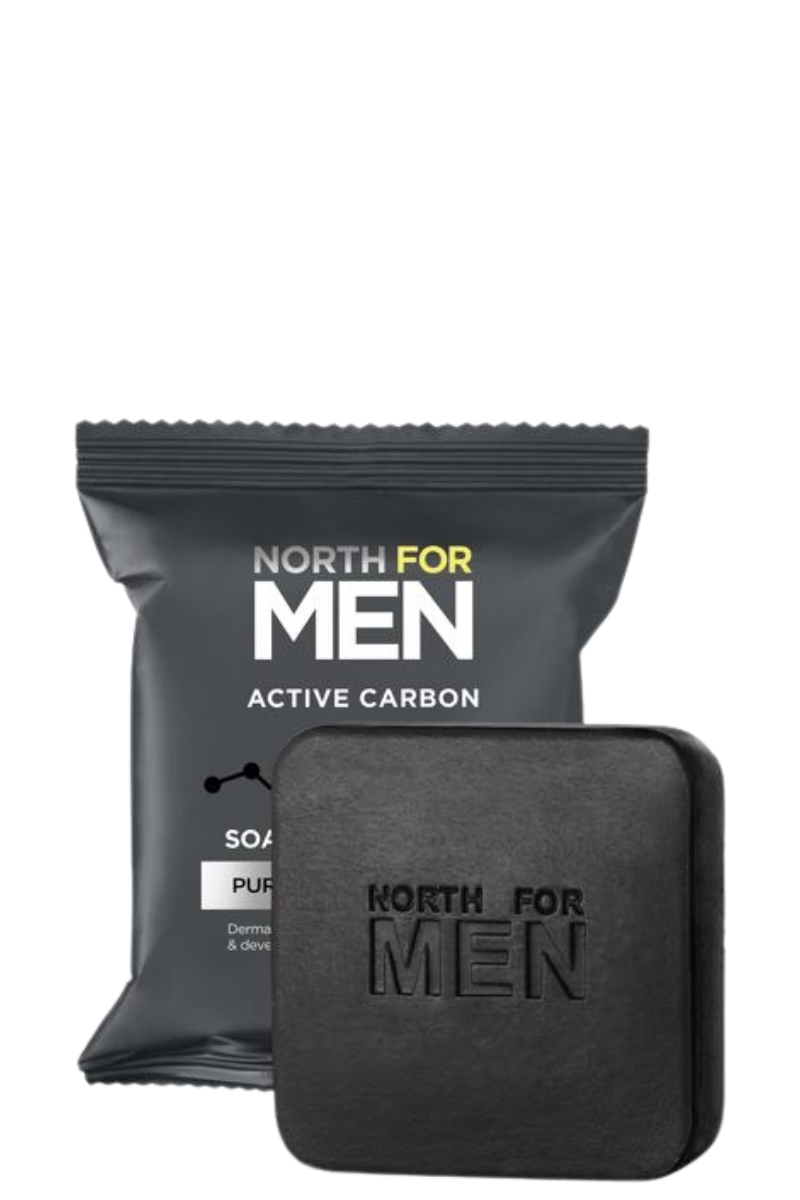 North For Men Active Carbon Seifenstück von Oriflame 4