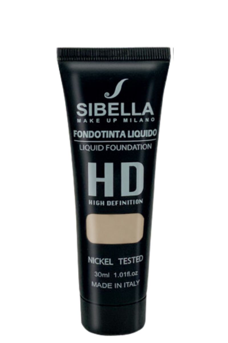 Sibella Liquid Foundation HD Farbauswahl 01