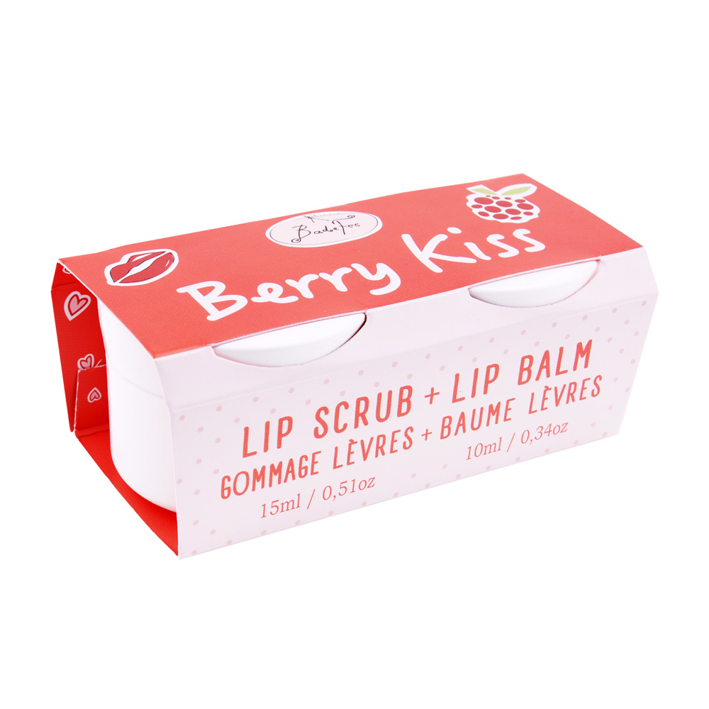 BadeFee  Lippenpflege Duo Berry Kiss Lippenpflegeset
