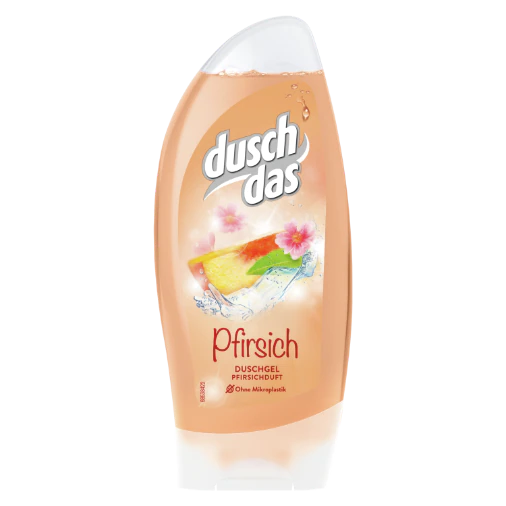 Duschdas Duschgel Pfirsisch