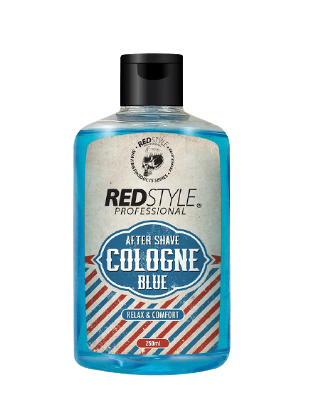 Redstyle Aftershave Barber Cologne Blue 250ml ohne Hintergrund