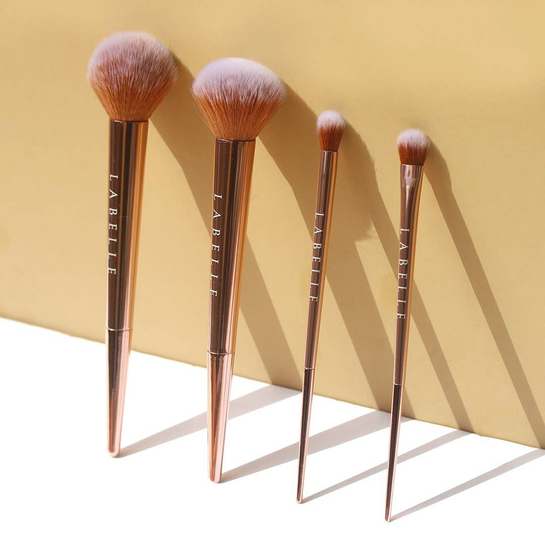 Labelle Makeup Rose Gold Luxury Brush Set 2