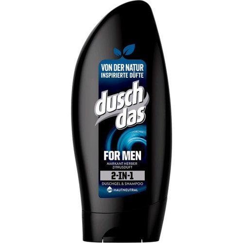 duschdas Duschgel und Shampoo For Men  Zitrus-Duft  250ml