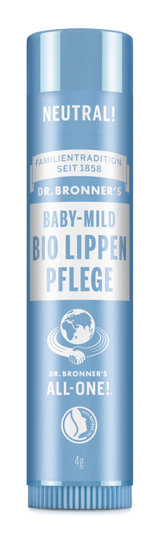 DR. BRONNER Lippenbalsam  Baby-Mild - OHNE DUFT