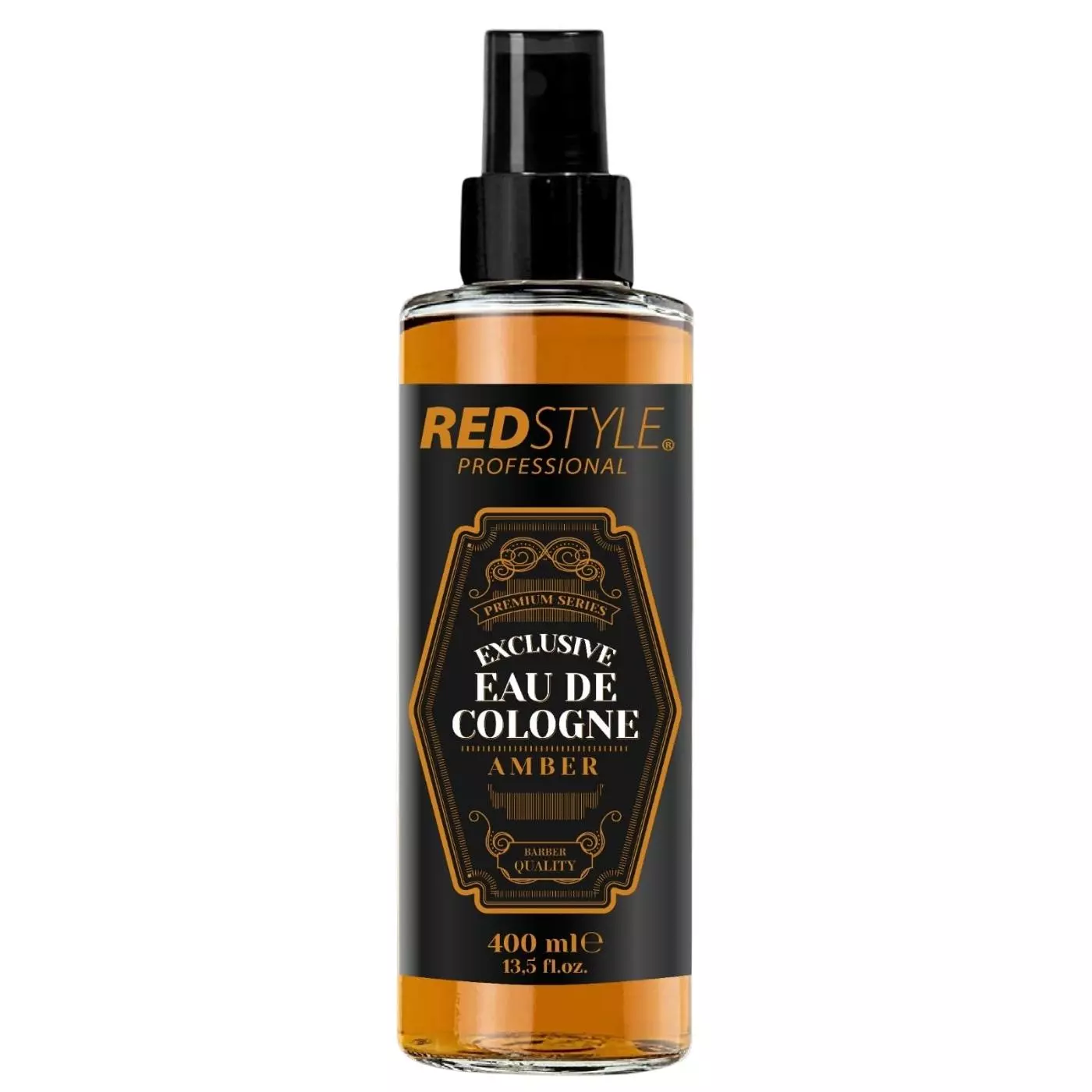 Redstyle Professional Eau de Cologne - After Shave  - Duftwasser - Rasierwasser, kühlt und pflegt amber