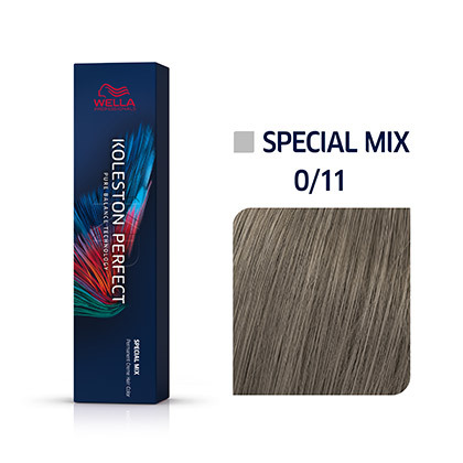 WELLA KOLESTON PERFECT Special Mix, Permanente Haarfarbe 0 11 Asch-intensiv