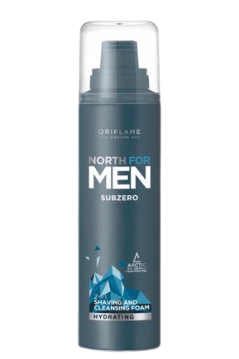 North For Men Subzero 2-in-1 Rasier- und Reinigungsschaum