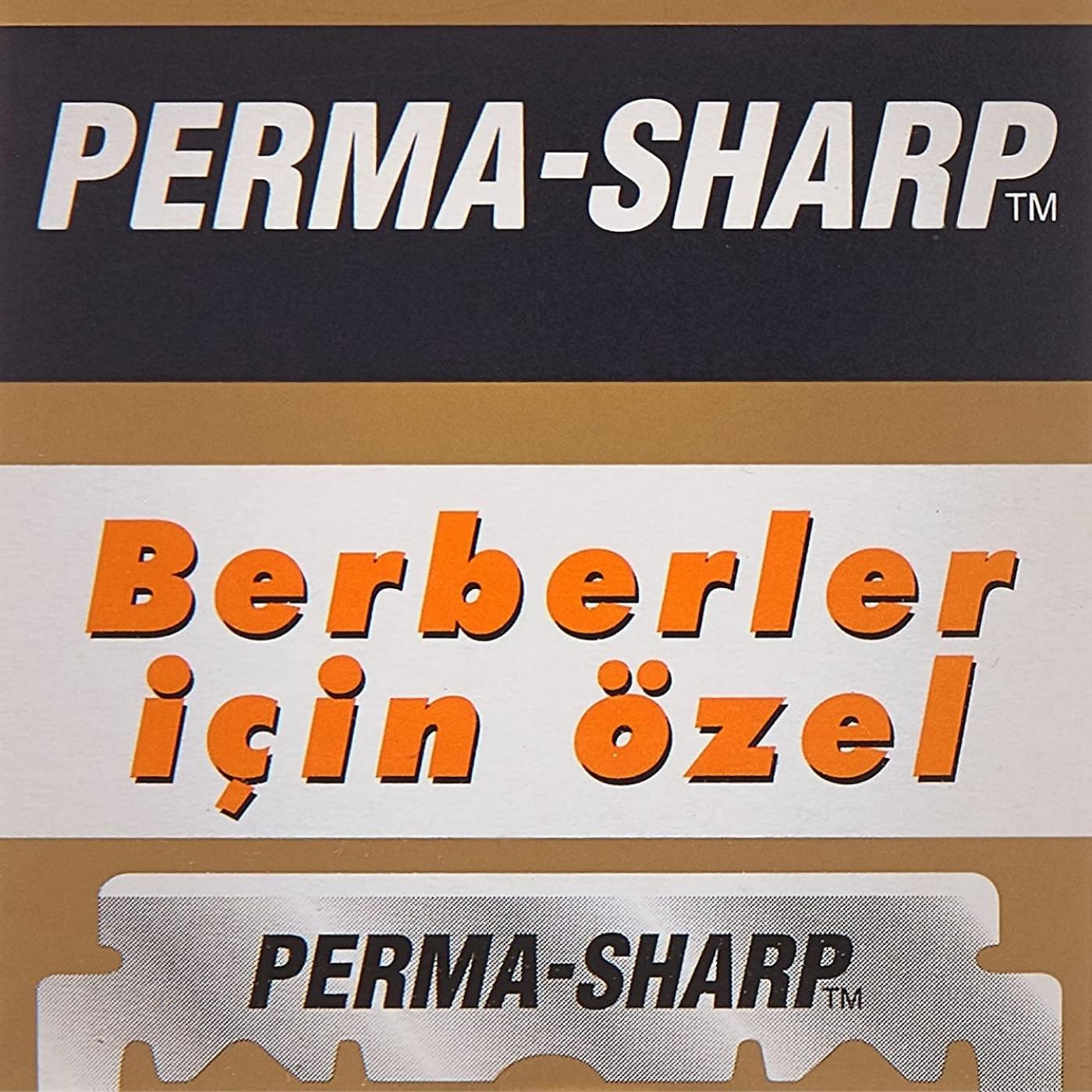 Perma-Sharp halbe Klinge Rasierklingen Packungsinhalt 100 StÃ¼ck