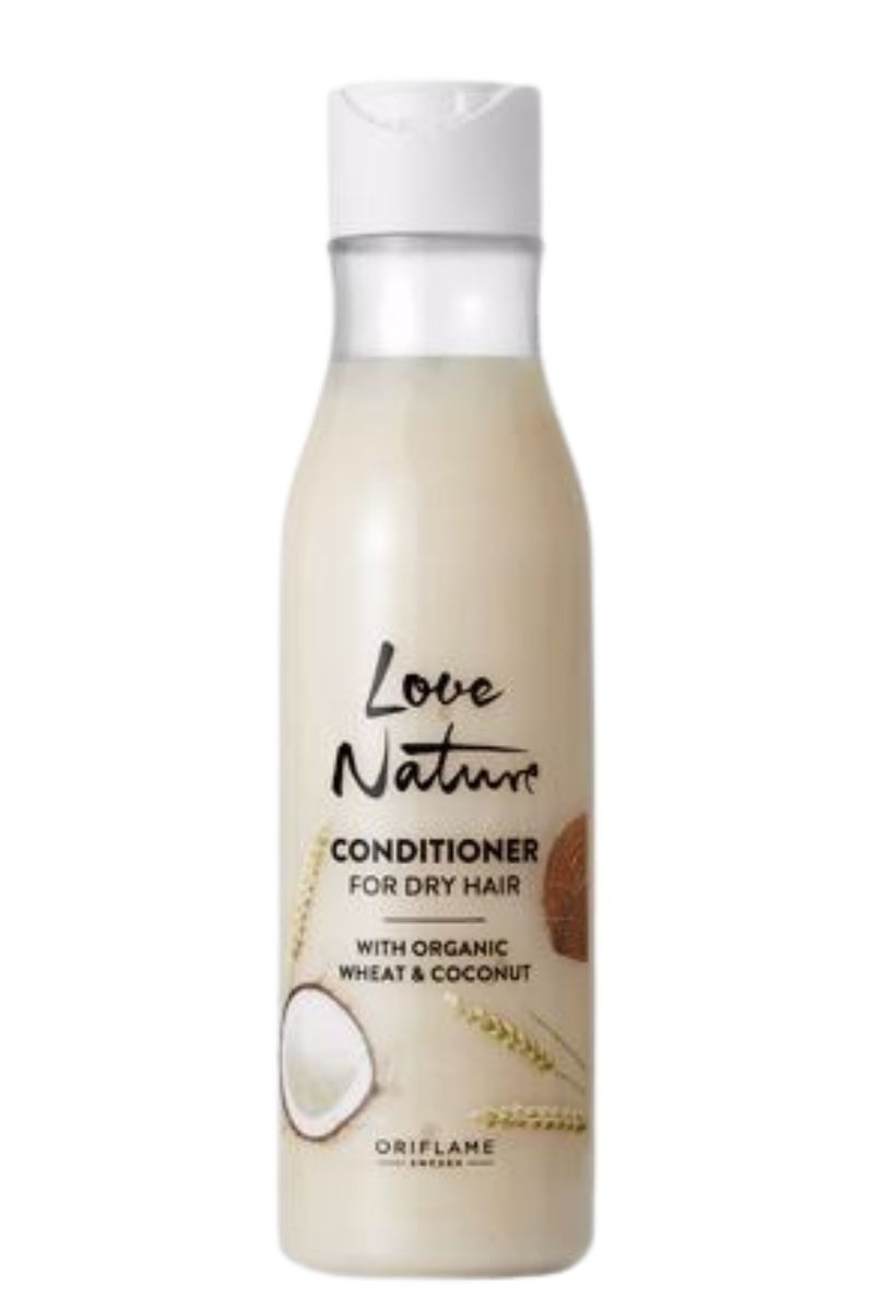 Love-Nature-Pflegespülung-für-trockenes-Haar-mit-Bio-Weizen-und-Kokosnuss