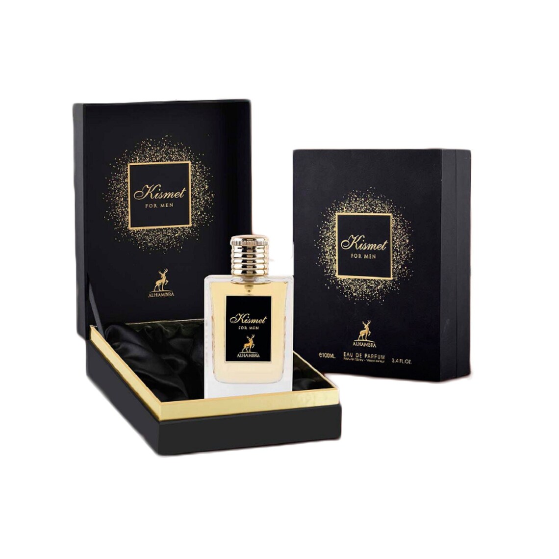 Alhambra Parfum Kismet Men Eau de Parfum fÃ¼r Herren, Herrenduft,  Arabisches Parfum