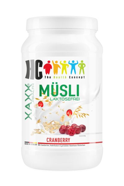 HC Body Control Msli Cranberry 600G Laktosefrei