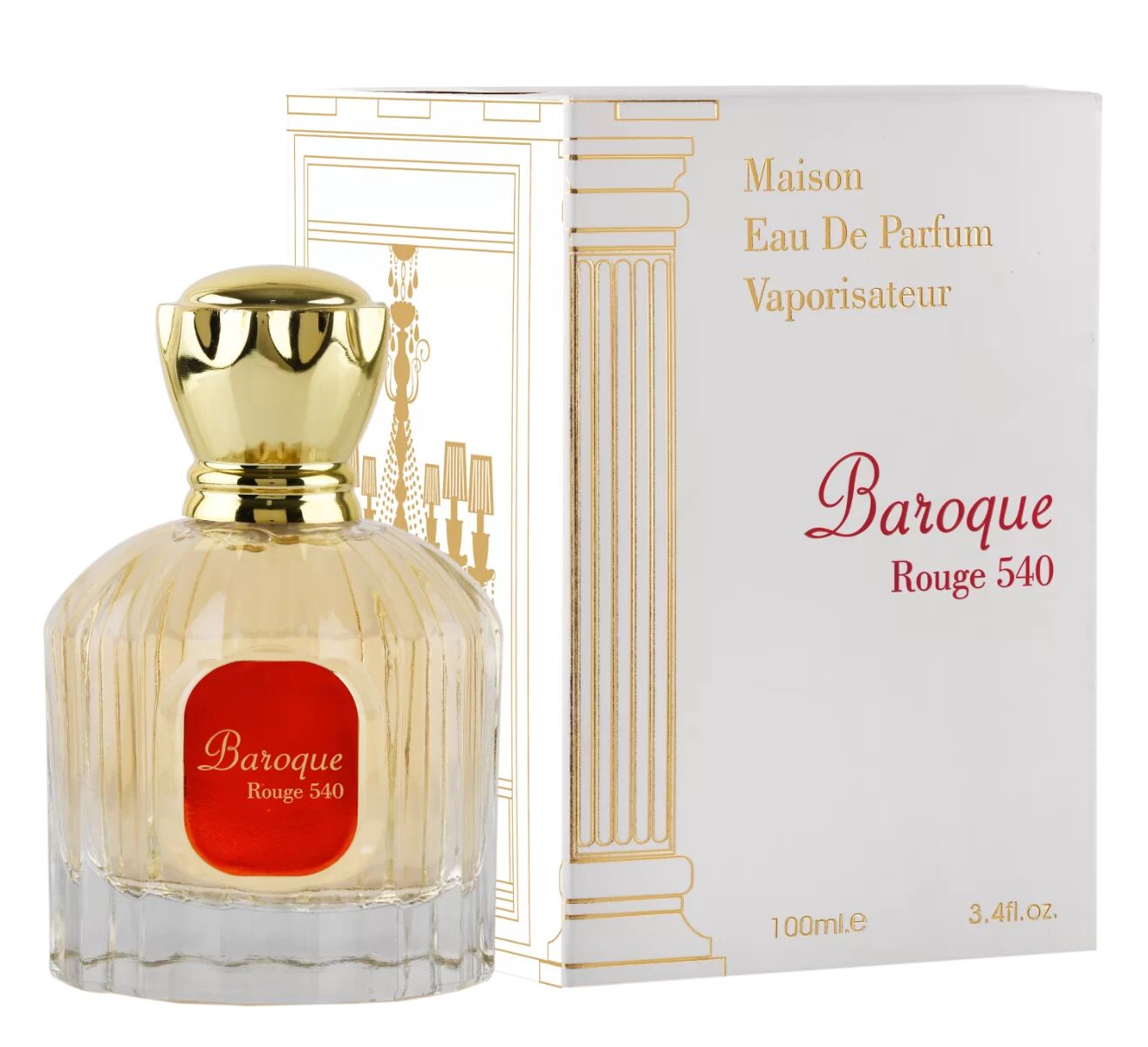 Alhambra Parfum Baroque Rouge 540 Eau de Parfum, Unisex, Duft