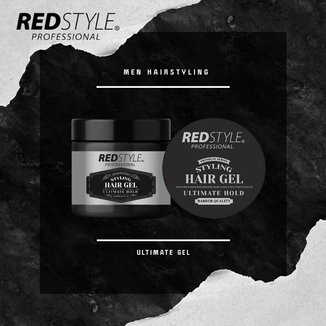 Redstyle Professional Styling Hair Gel Ultimate Hold - Styling Gel, Perfekter Glanz mit Barber QualitÃ¤t 2