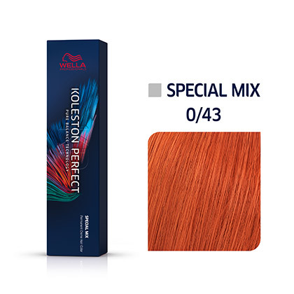 WELLA KOLESTON PERFECT Special Mix, Permanente Haarfarbe 0 43 Rot-Gold