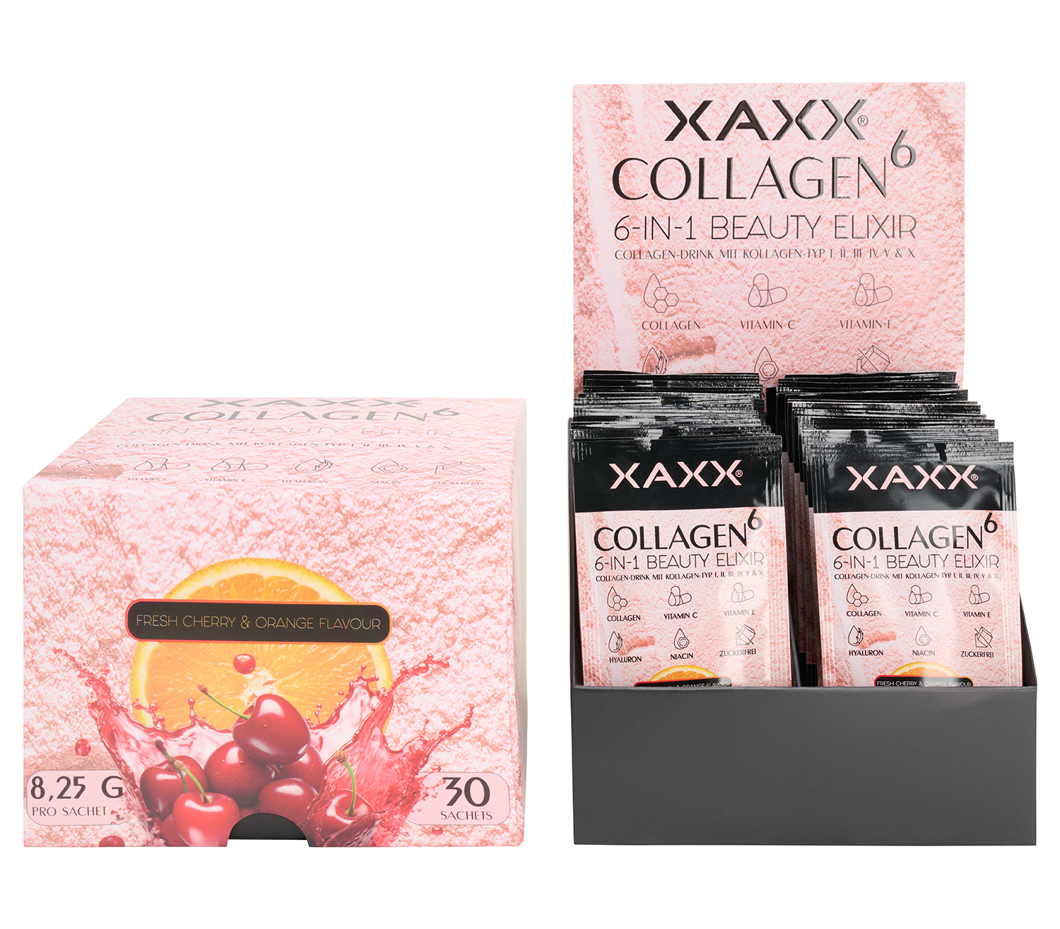 Collagen 6-In-1 Beauty Elixir - Collagen-Drink von XAXX 2